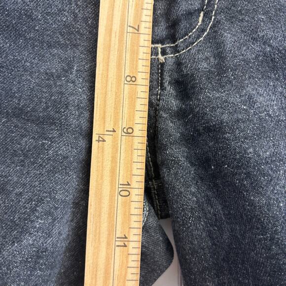 Vintage Womens Guess Western Boho Cowgirl Bootcut Denim Jeans Size 28 Rugged - Picture 8 of 10